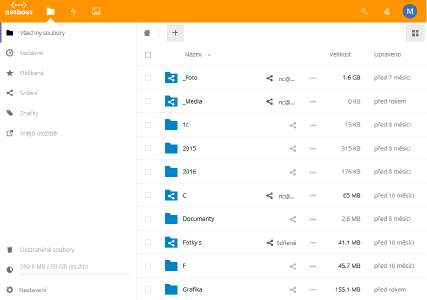 Branding web version - file manager